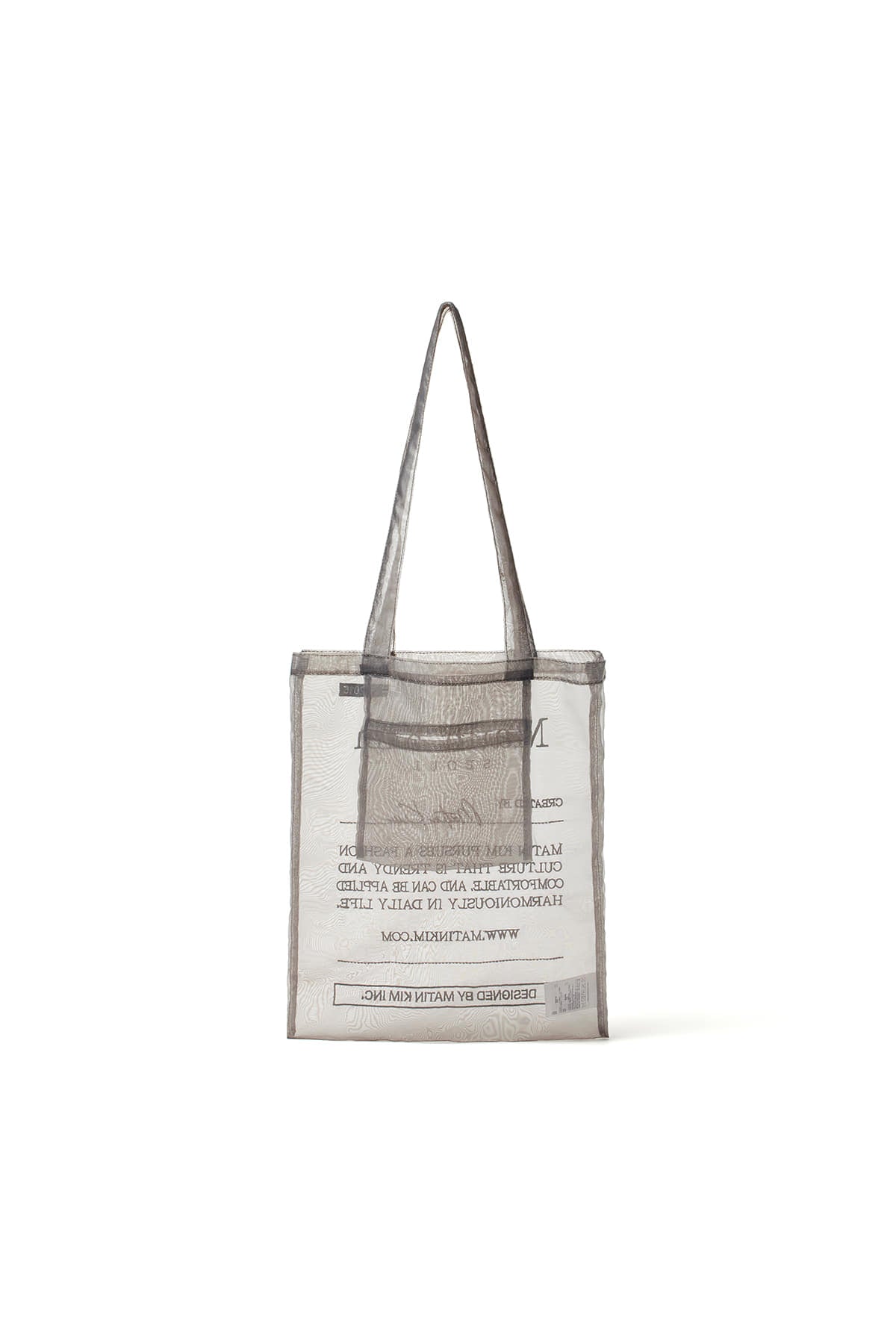 Matinkim Organza Ecobag IN Grey