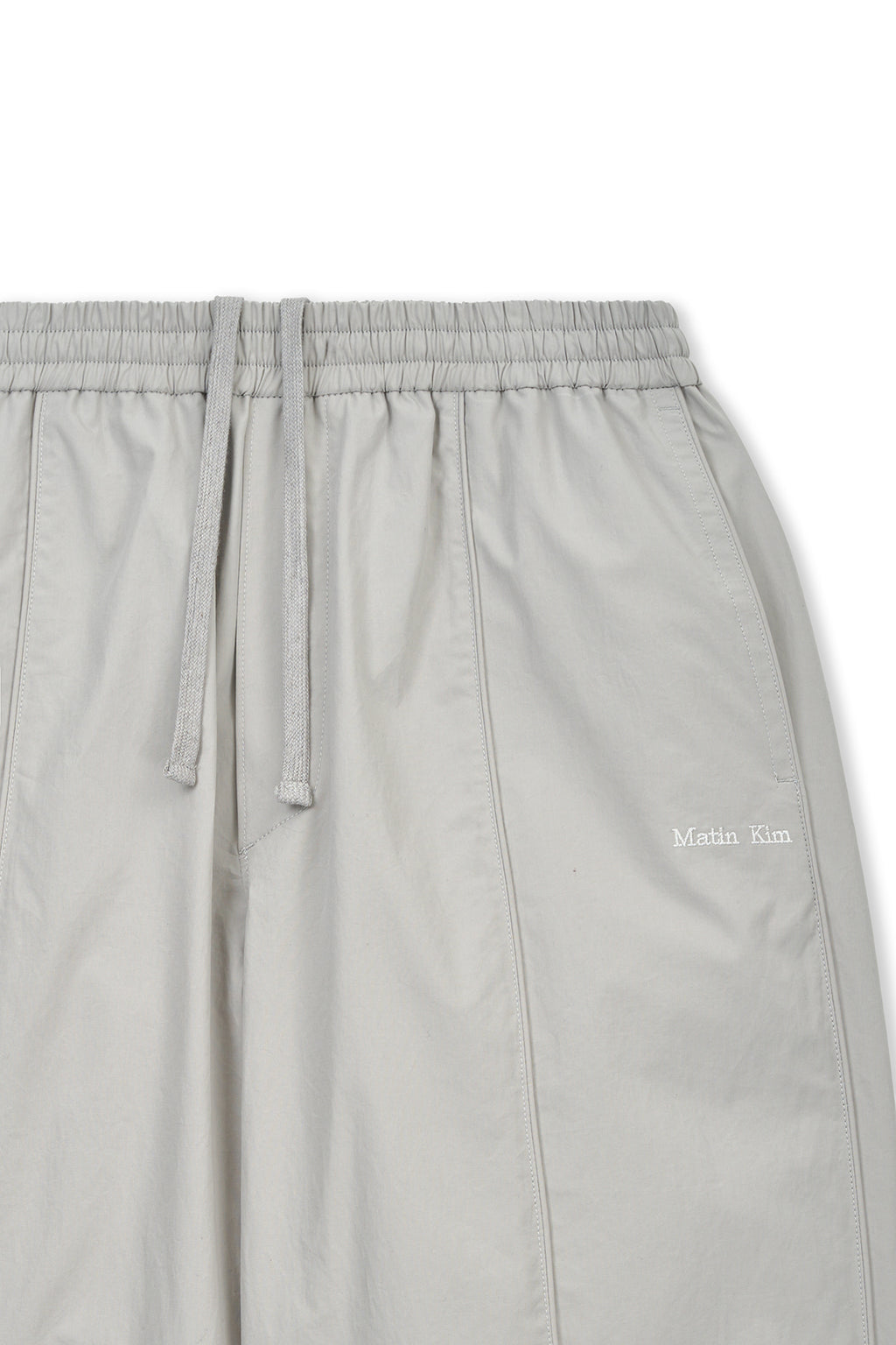 [matinkim] Multi Panel Wide Pants IN Light Grey