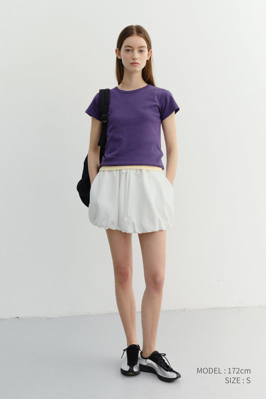 Dunst Essential T-Shirt Plum