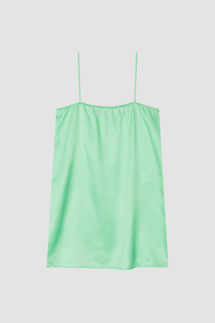 Overdueflair Satin Lace Ops Mint