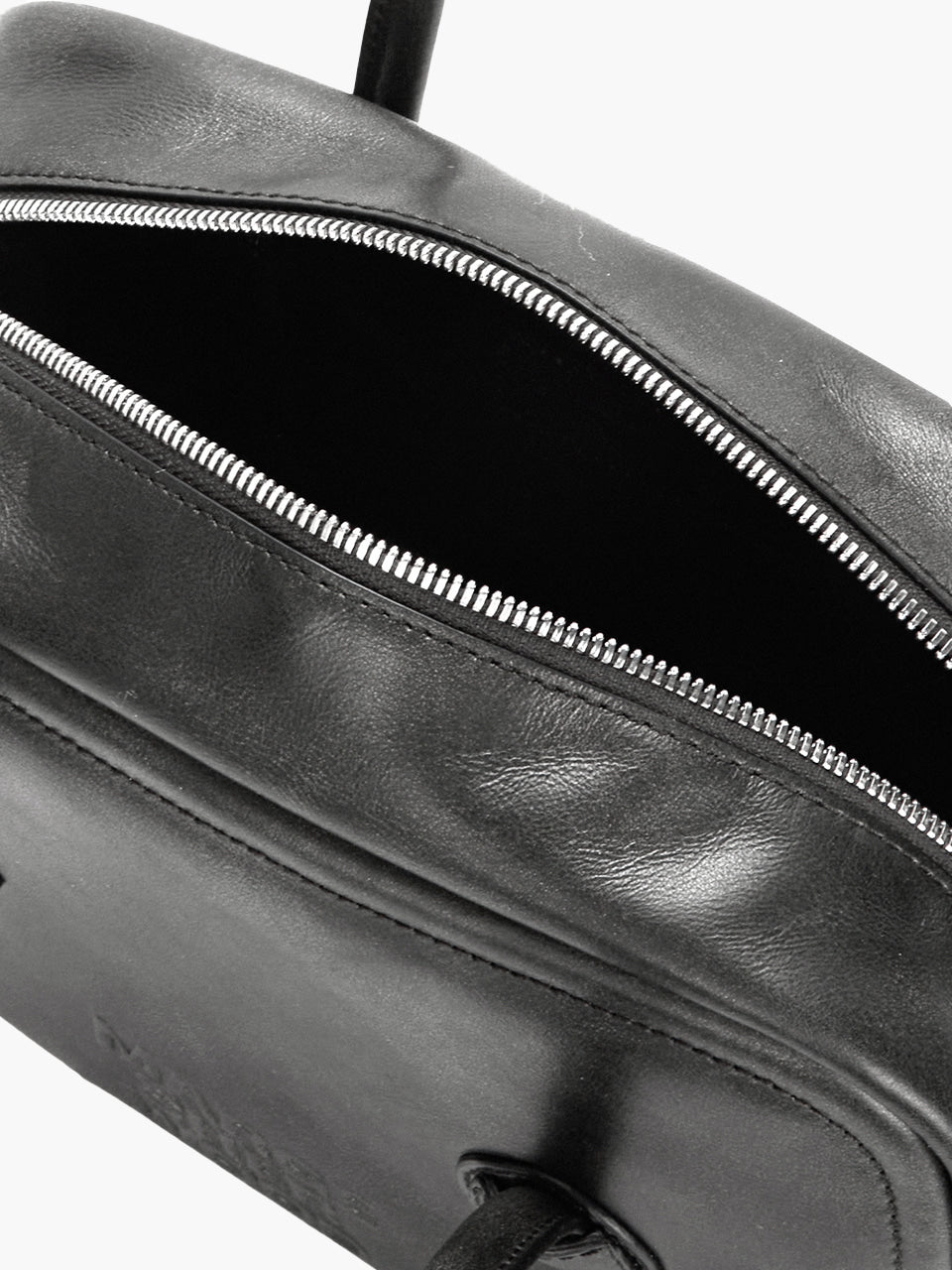 Margesherwood Soft Tote washed black two-tone brushed