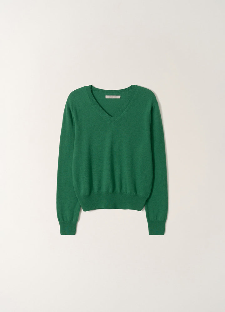 Nothing Written Minty v-neck pullover (Green)