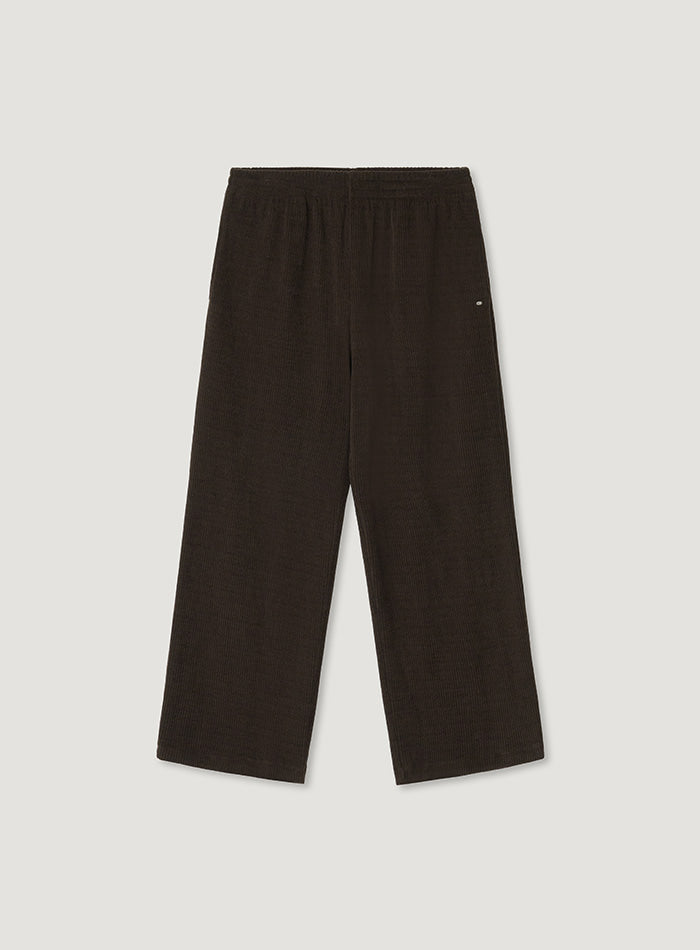 Mango Maniplease Mitto Banding Pants Brown