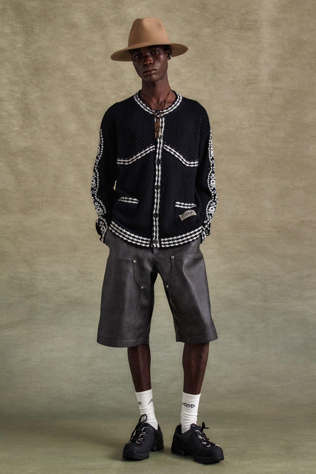 Andersson Bell Fantasia Round-Neck Cardigan