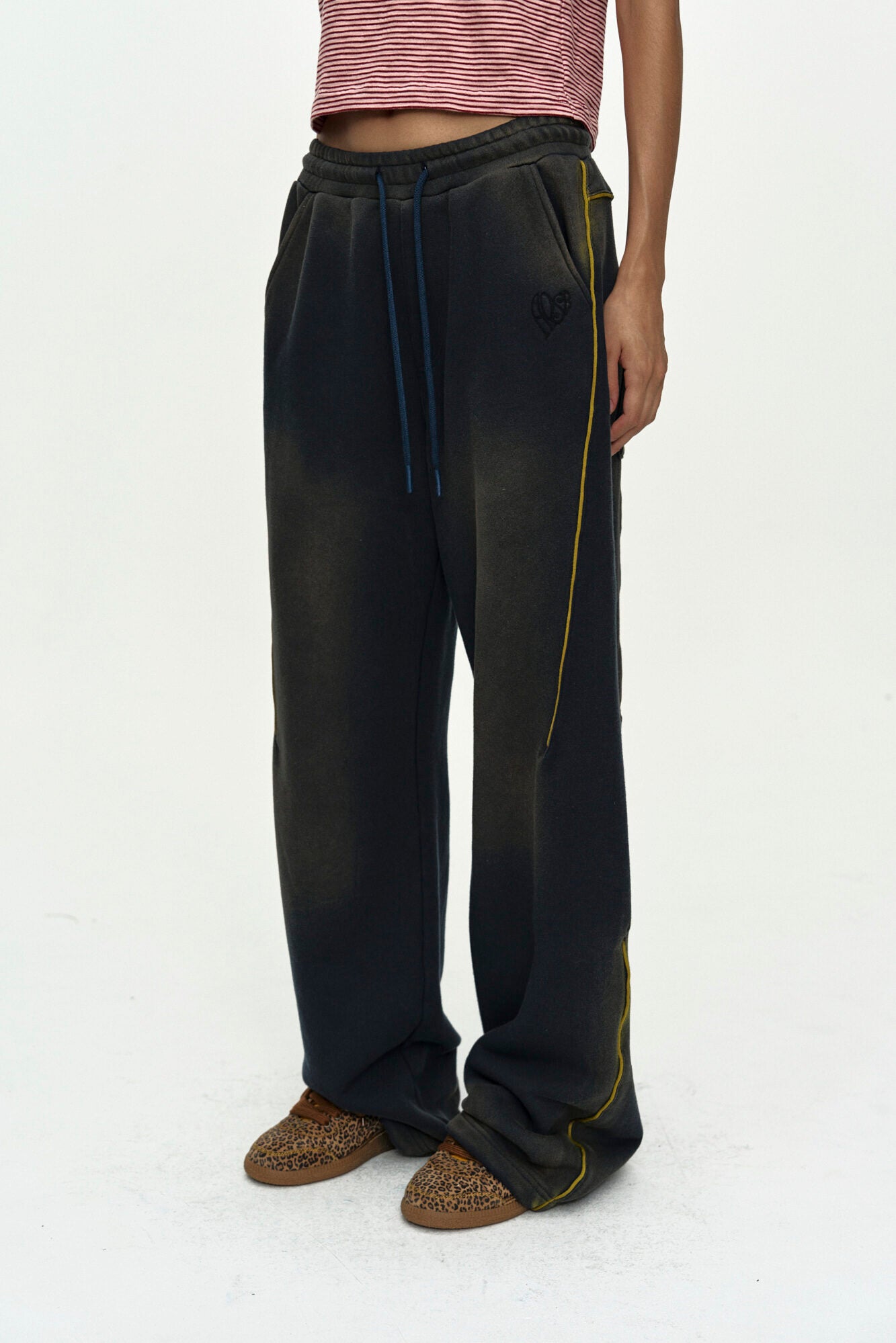 Andersson Bell Unisex Piping Line Dyed Sweat Pants
