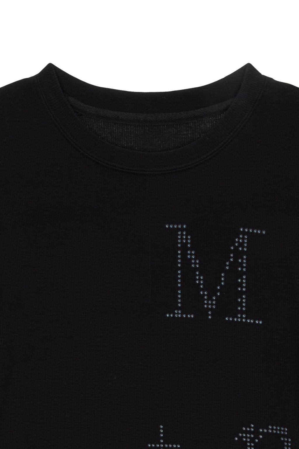 [matinkim] DOT GRAPHIC LOGO LETTERING TOP IN BLACK