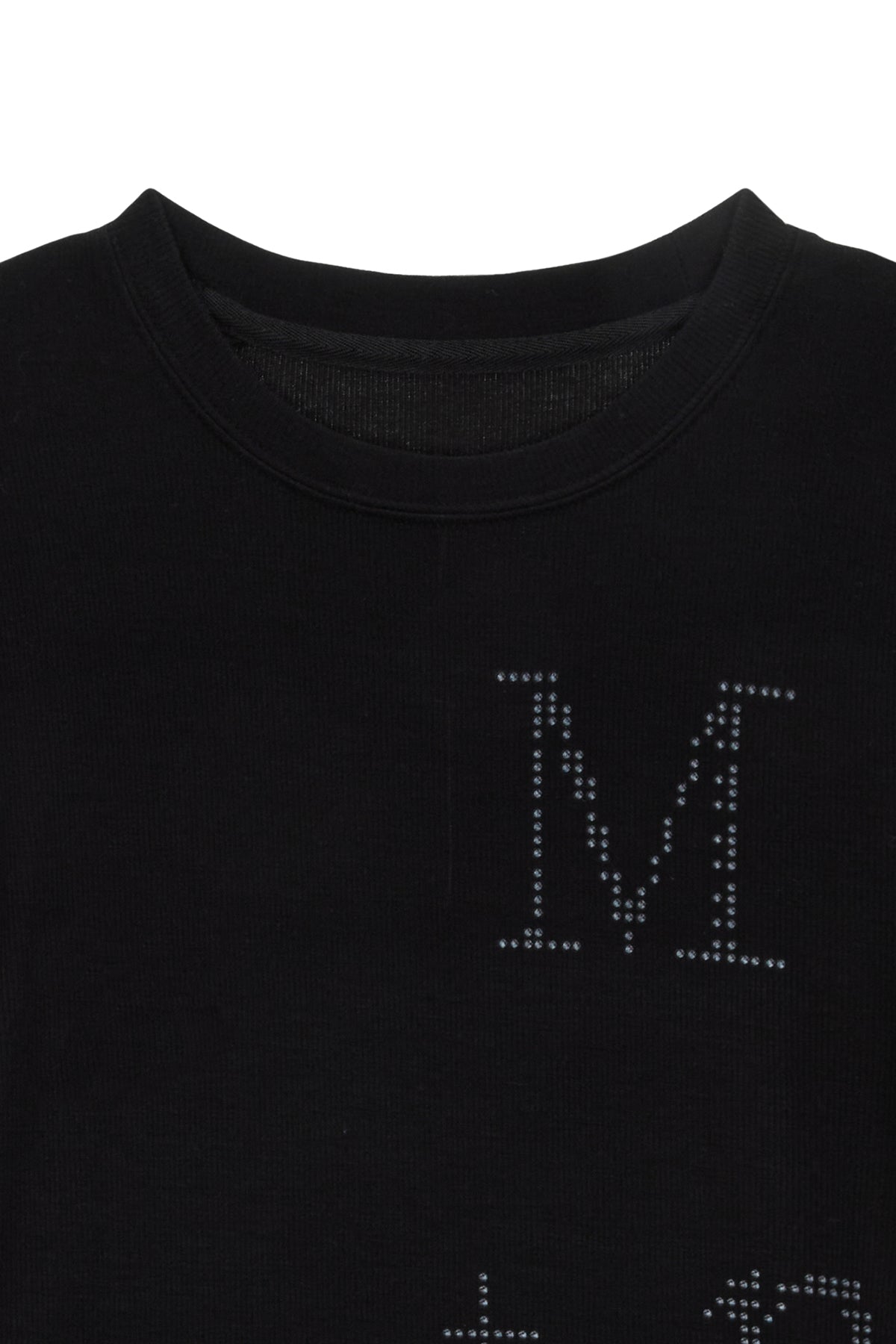 [matinkim] DOT GRAPHIC LOGO LETTERING TOP IN BLACK