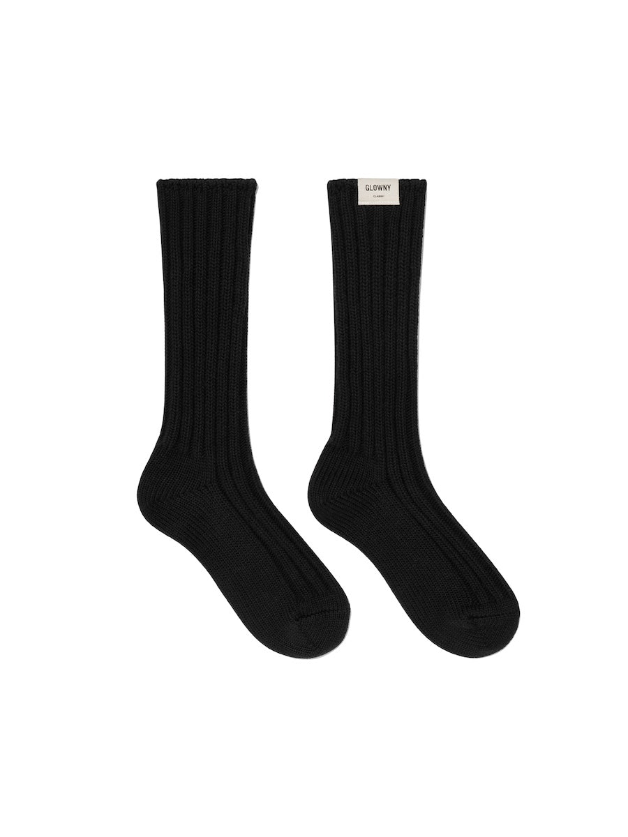 GLOWNY G Cozy Socks (Black)
