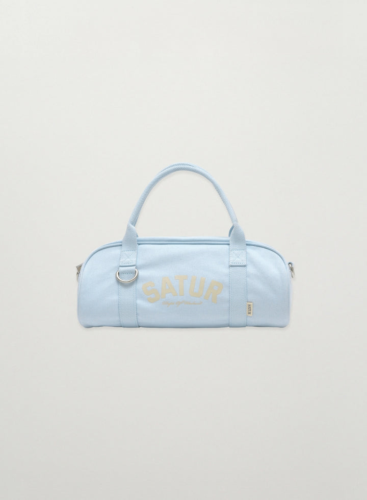 Satur Canvas Mini Duffle Bag - Sky Blue