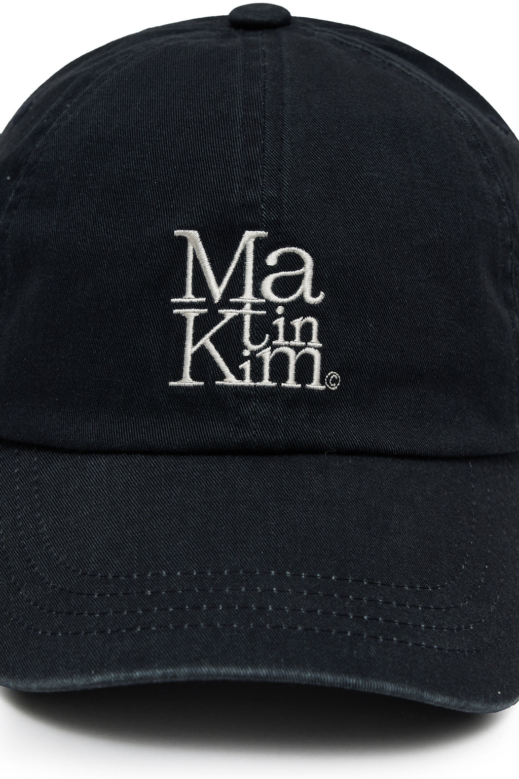 Matinkim Matin Block Logo Ball Cap IN Dark Navy