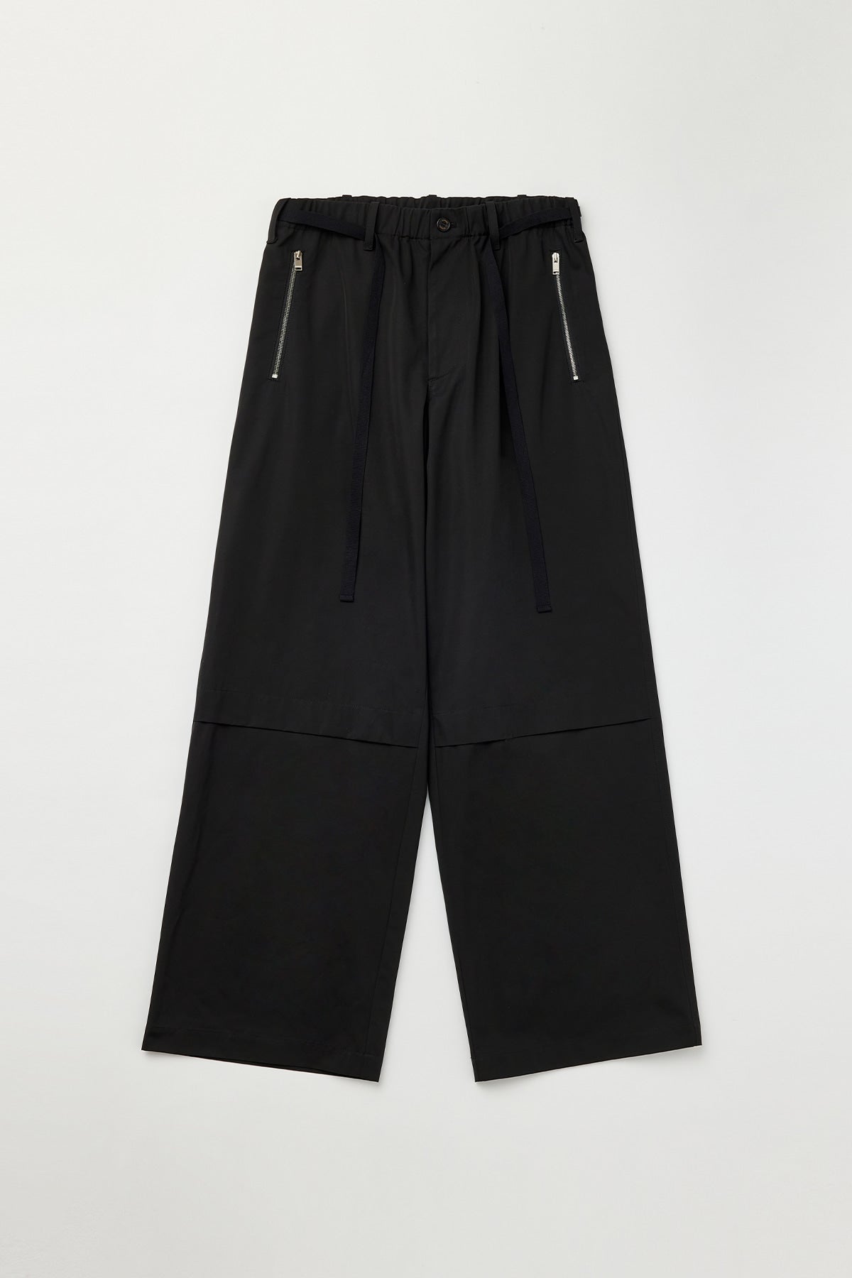 Matinkim String Banding Pocket Trouser IN Black