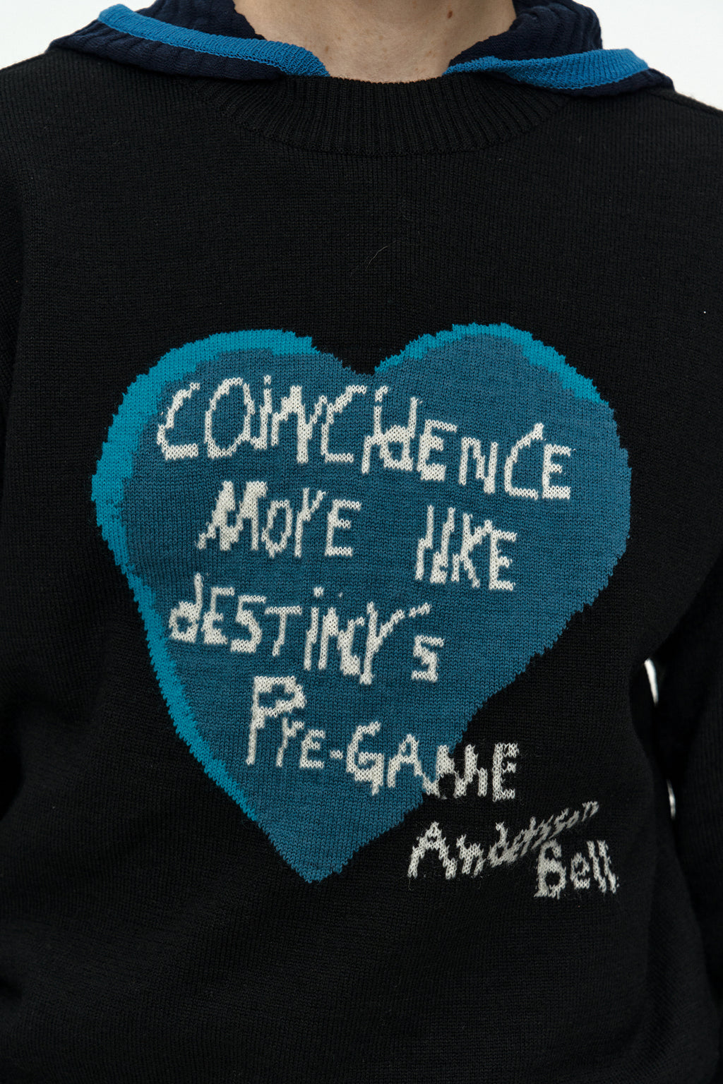 Andersson Bell Girl'S Heart Message Crew-Neck Sweater