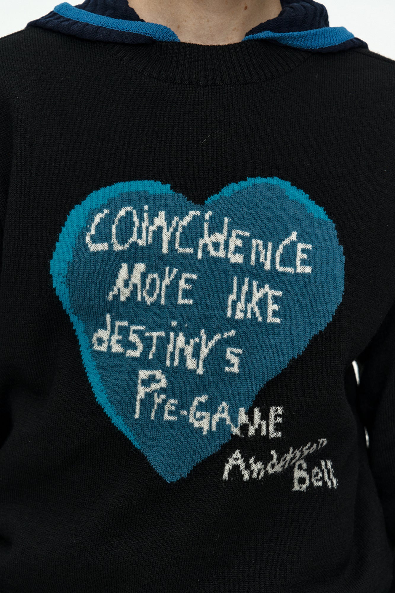 Andersson Bell Girl'S Heart Message Crew-Neck Sweater