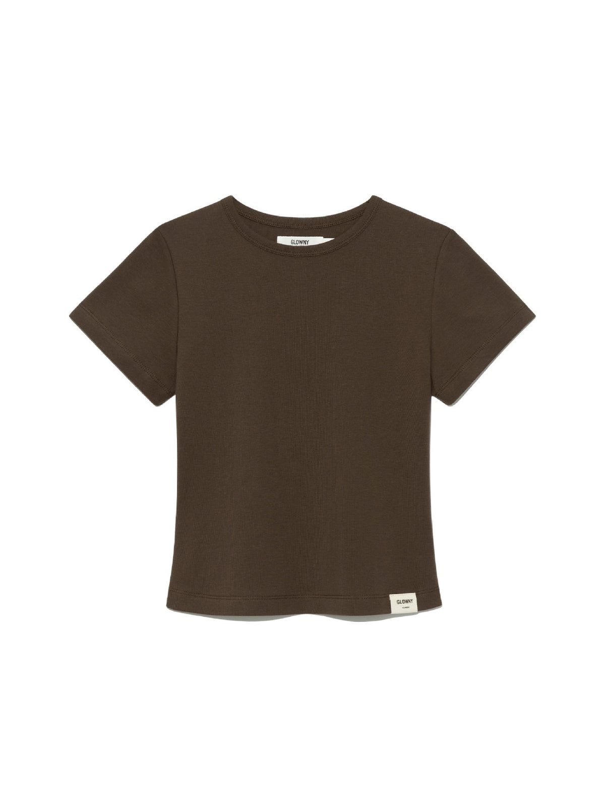 GLOWNY G Baby Tee (Choco)