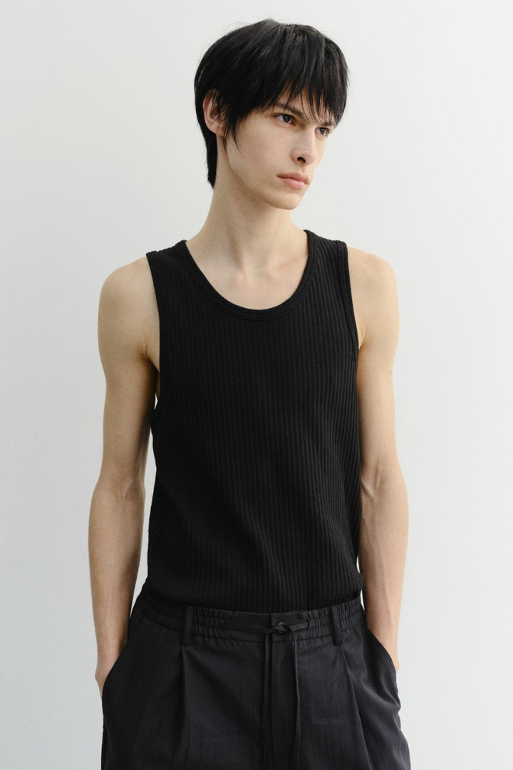 Dunst Relaxed Sleeveless Top Black