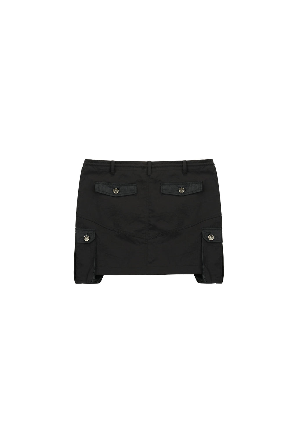 Matinkim Cargo Mini Skirt IN Charcoal
