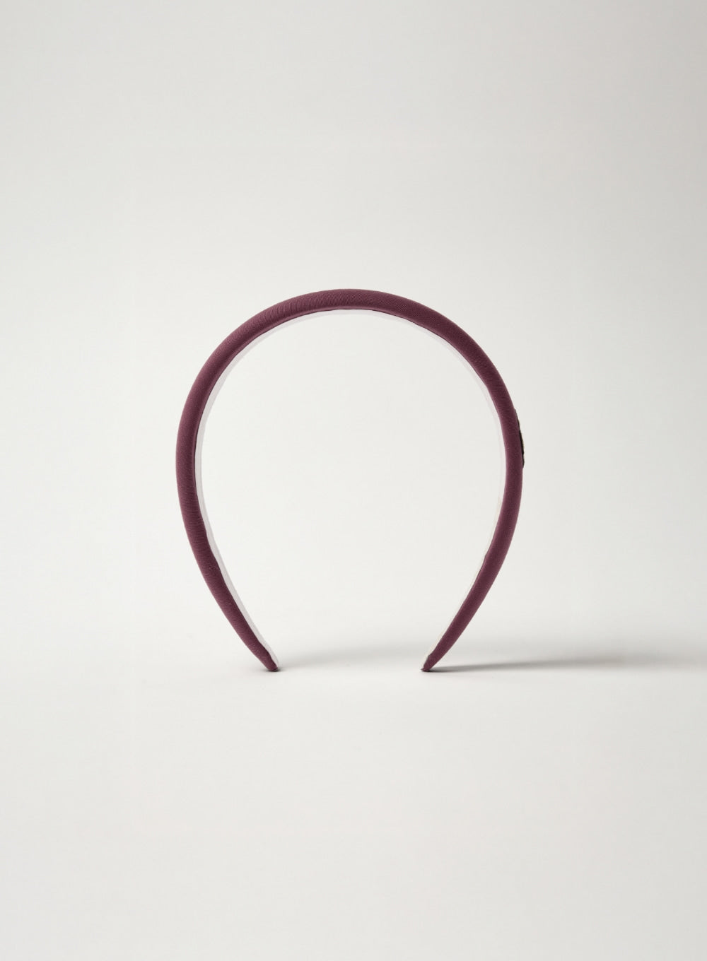 Satur Crest Logo Hairband - Burgundy