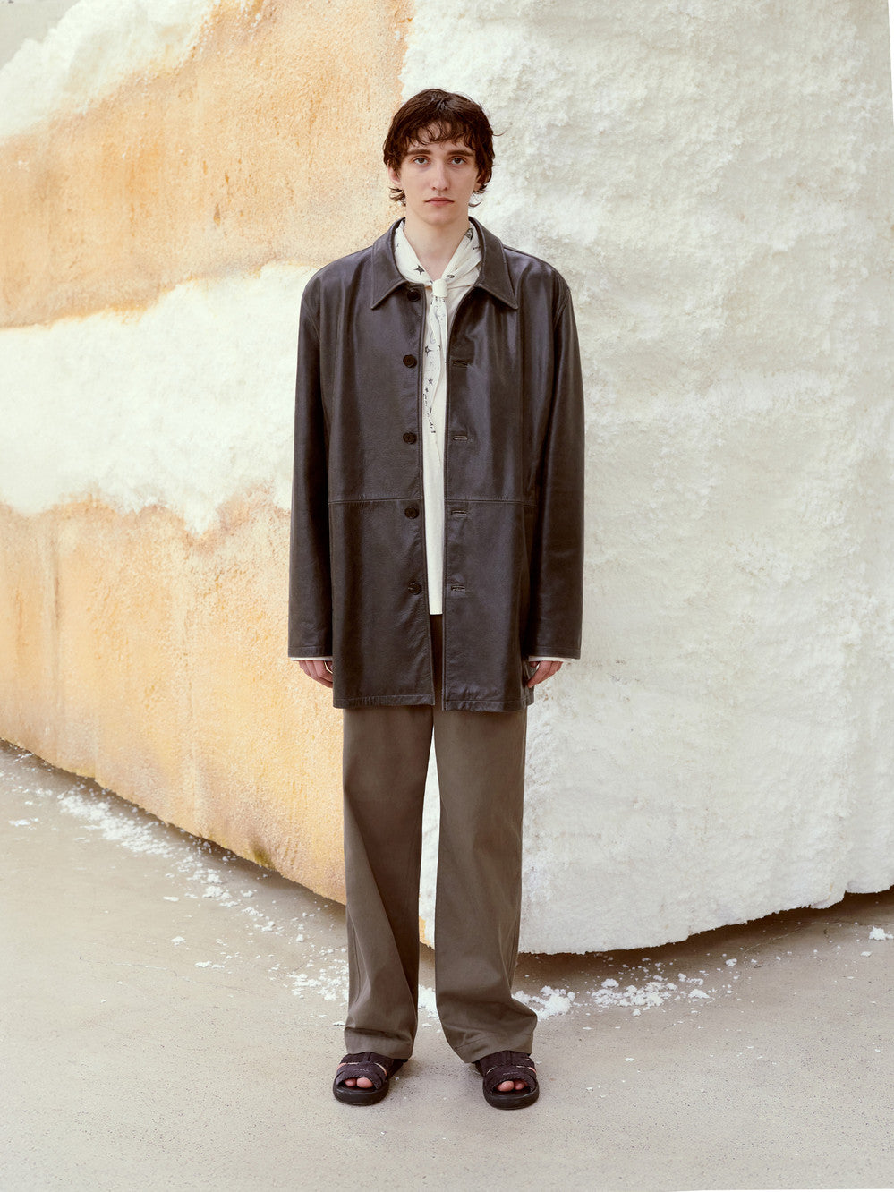 [Low Classic] Pipe Dream Scarf_Ivory