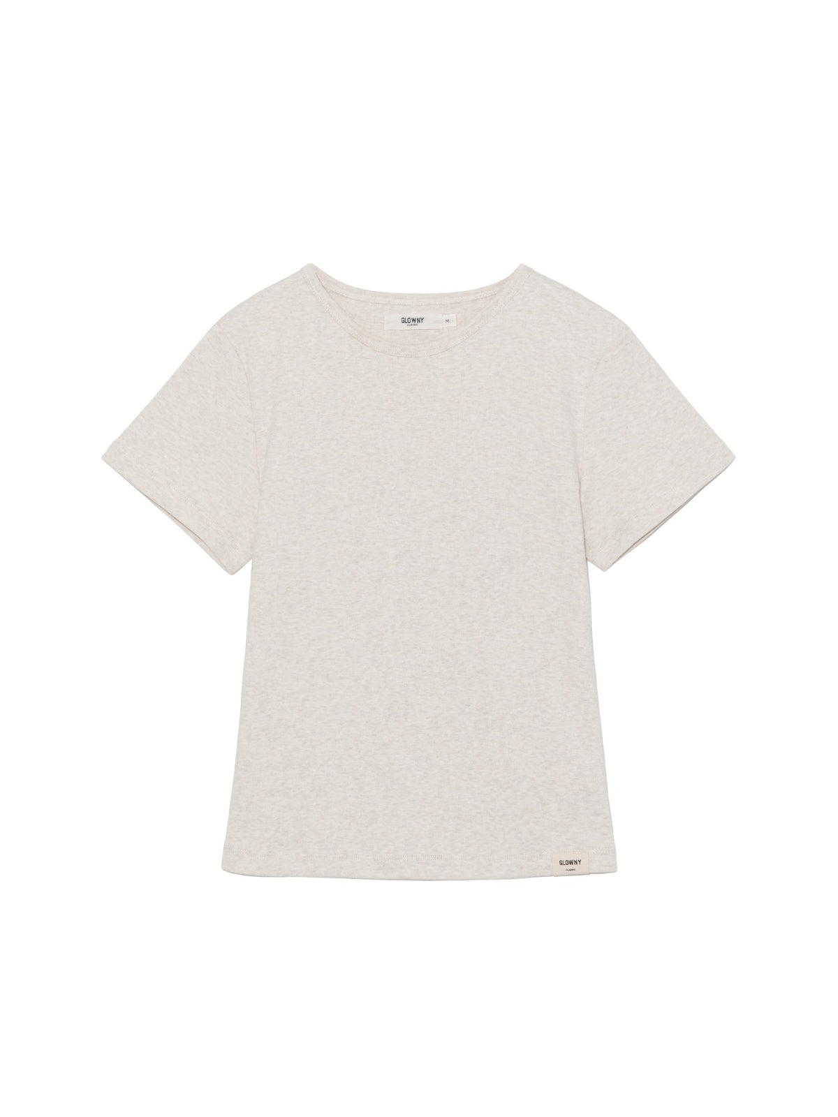 GLOWNY G Baby Tee (Long Version) (Oatmeal)