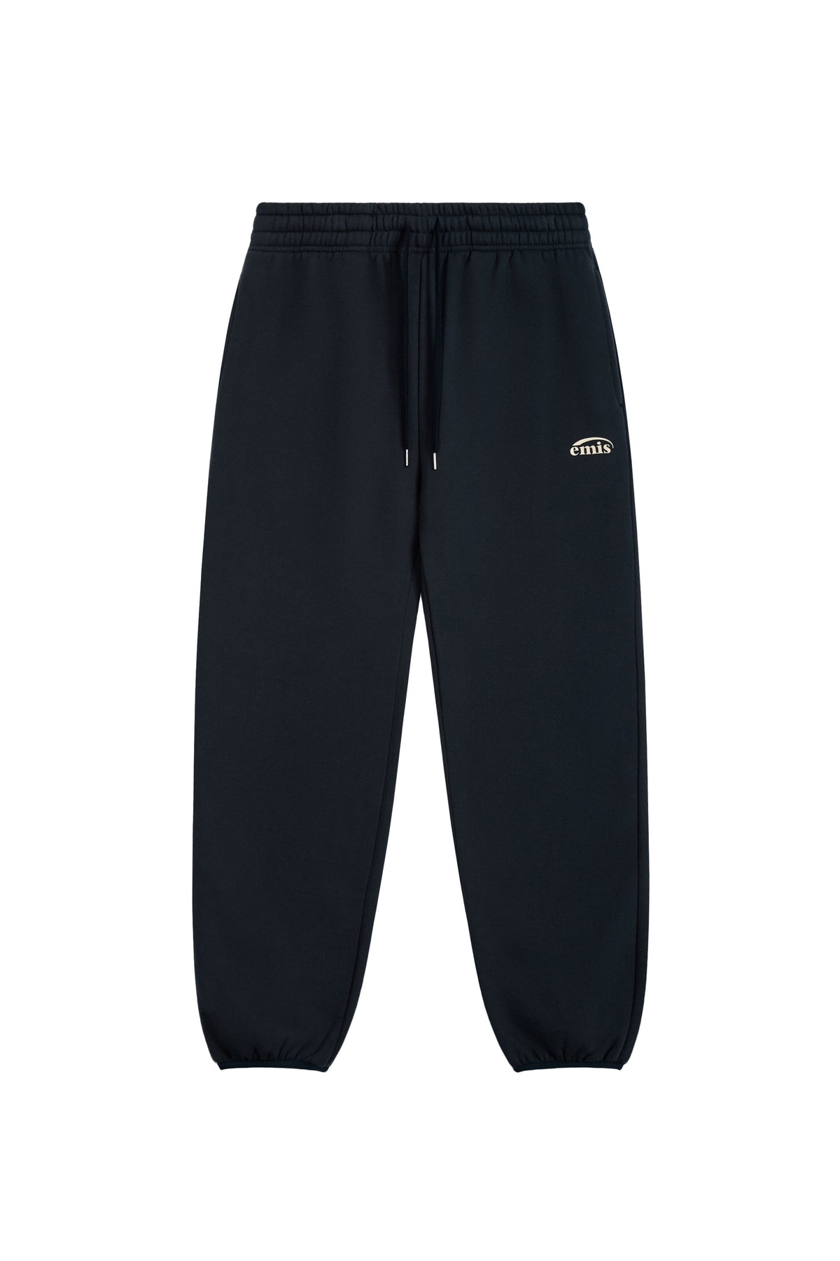 Emis Logo Jogger Sweat Pants-Navy