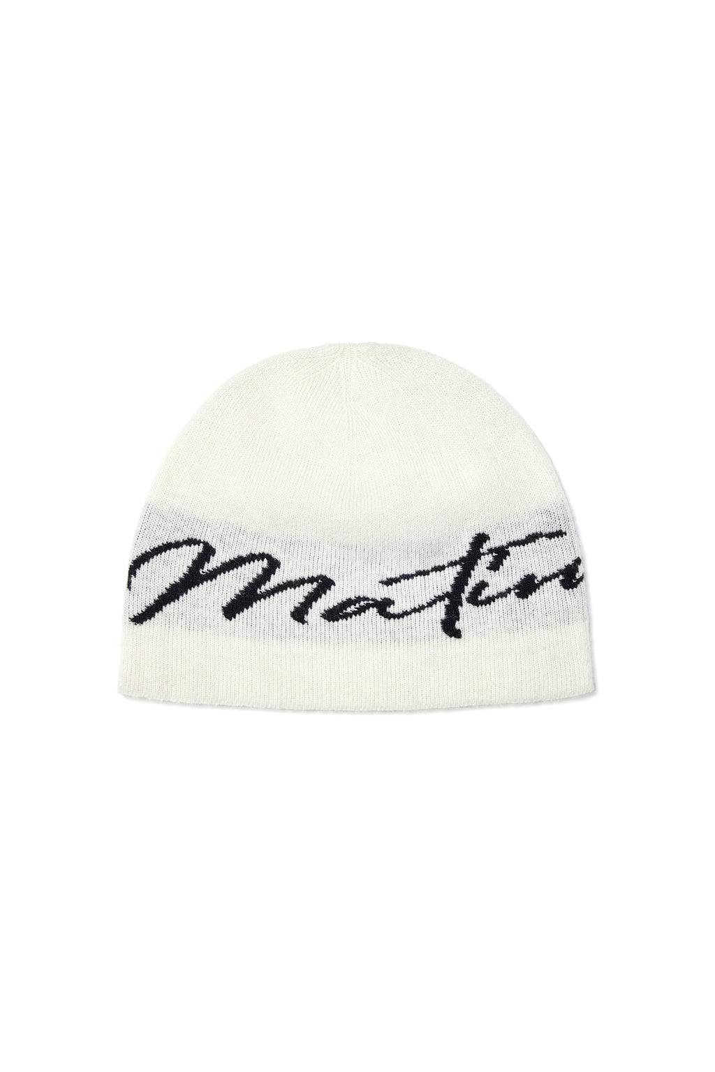 Matinkim Matin Logo Script Beanie IN Ivory