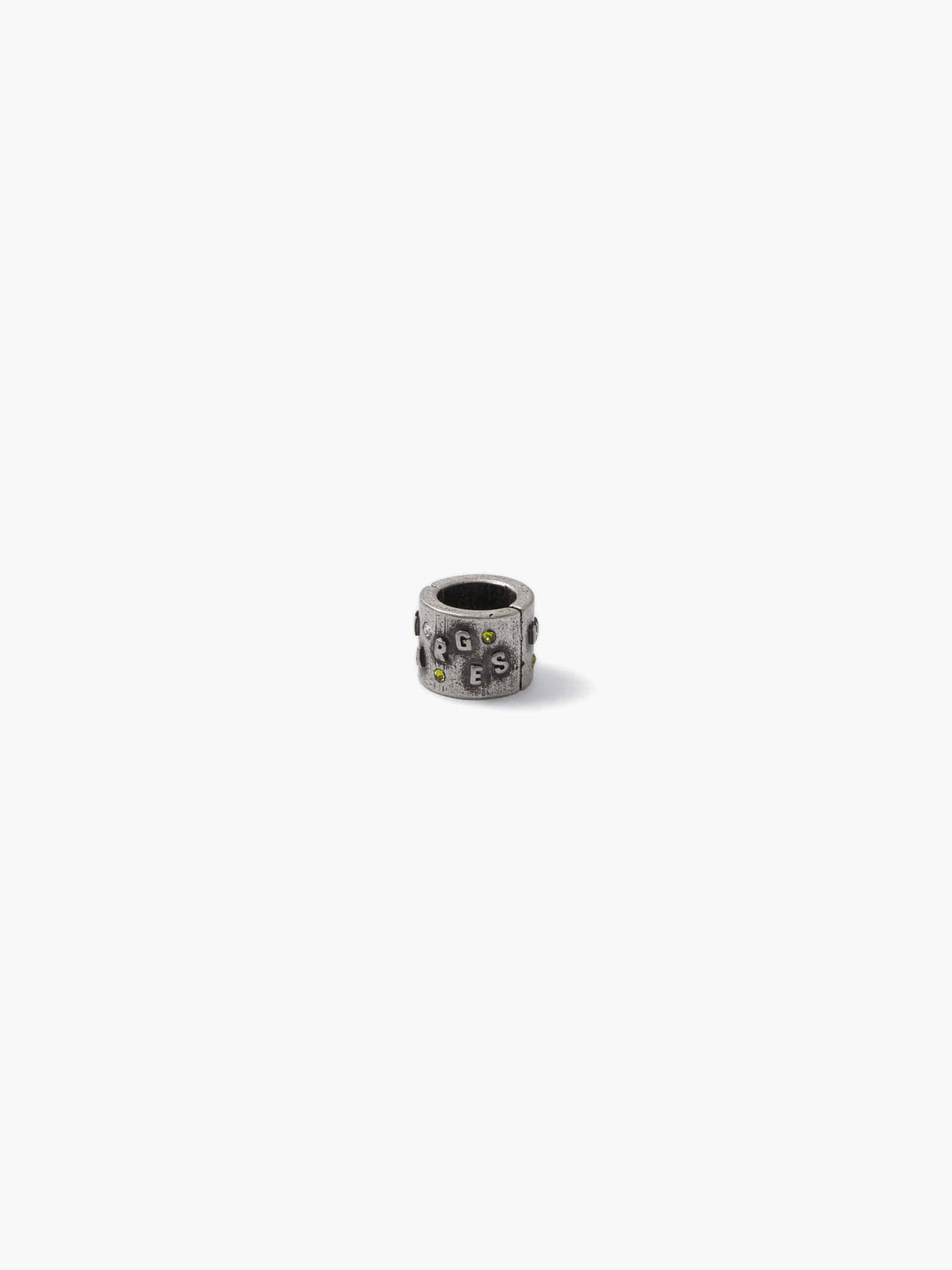 Margesherwood Single Bag Ring flat vintage silver
