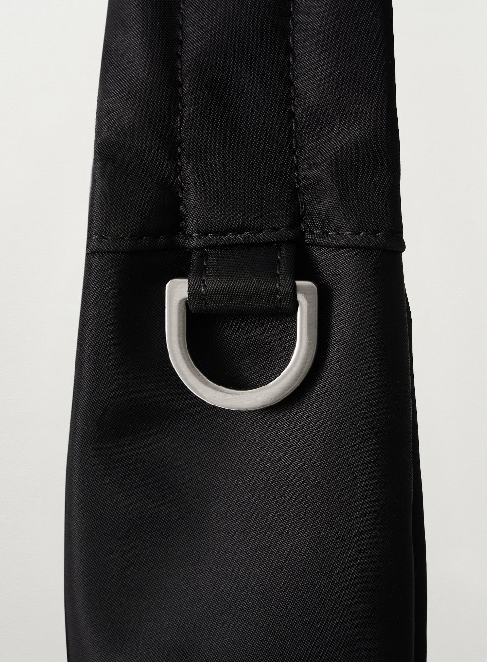 [satur] Big Hobo Shoulder Bag - Black