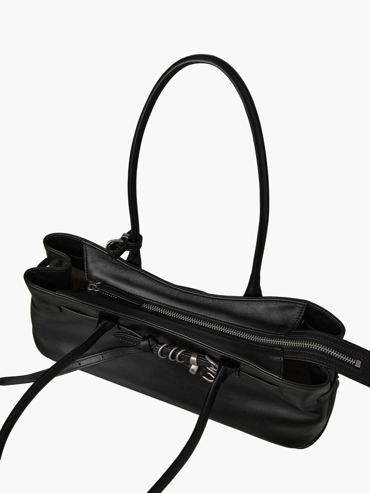 Margesherwood Grandma Used Shoulder Bag black plain