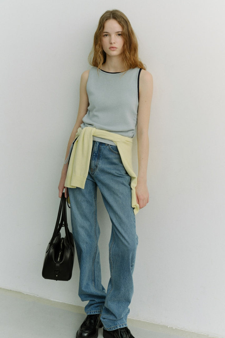 Dunst Full Length Slim Jeans Classic Blue