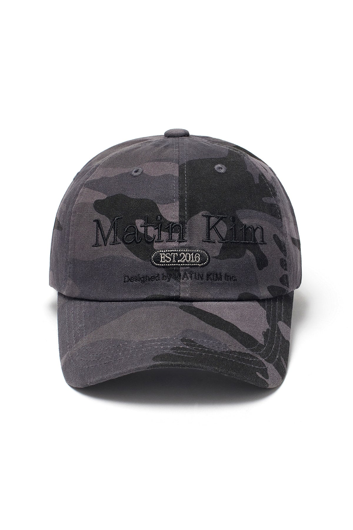 Matinkim Camouflage Logo Ball Cap IN Charcoal