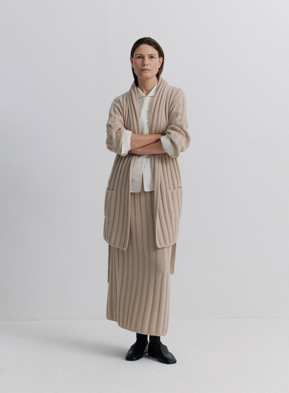 Kindersalmon Henrik Knitted Skirt Reed