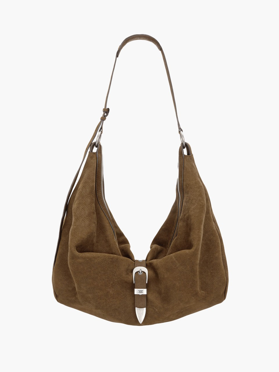 Margesherwood Belted Hobo chestnut nubuck