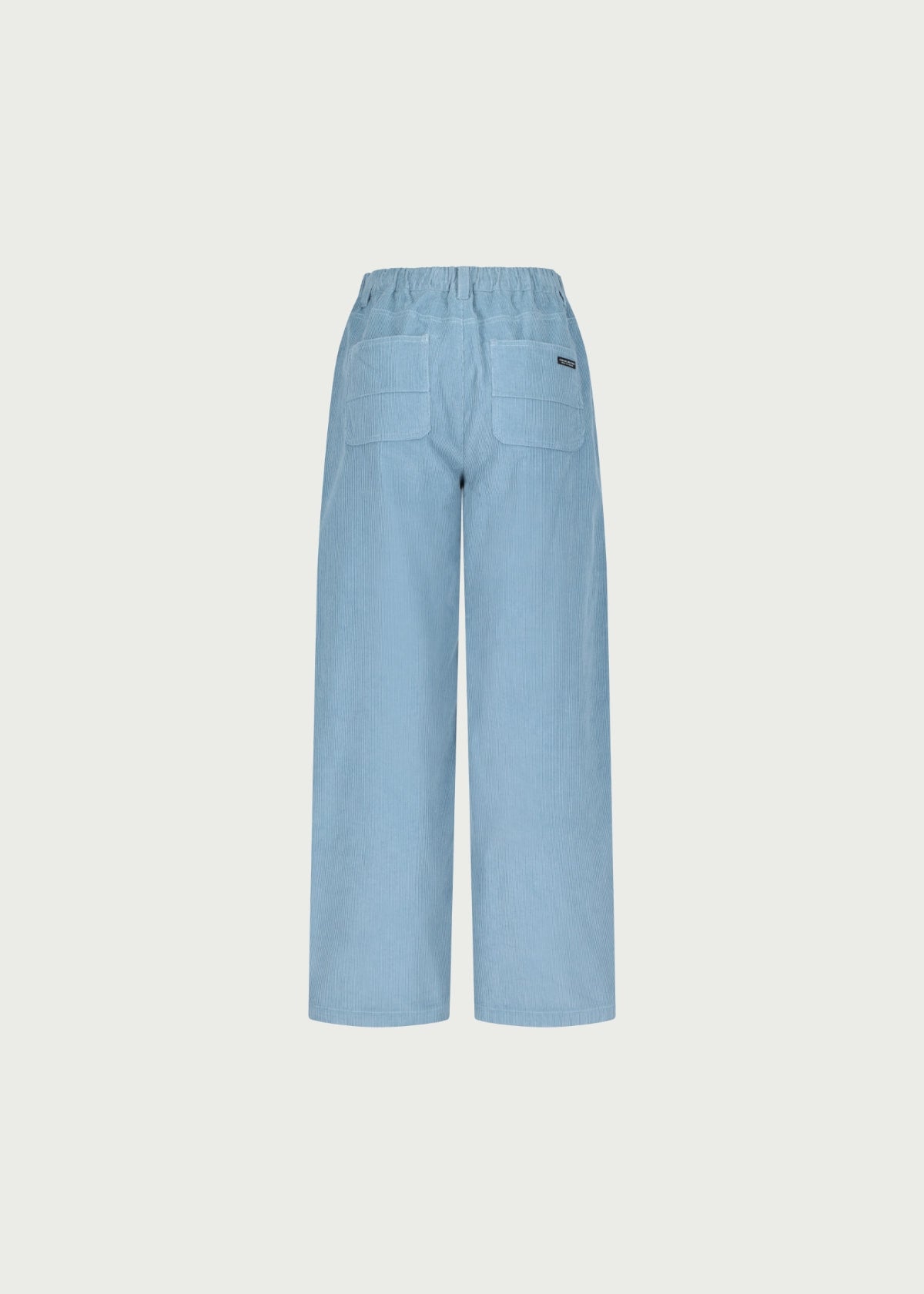 Depound corduroy back banding pants - light blue