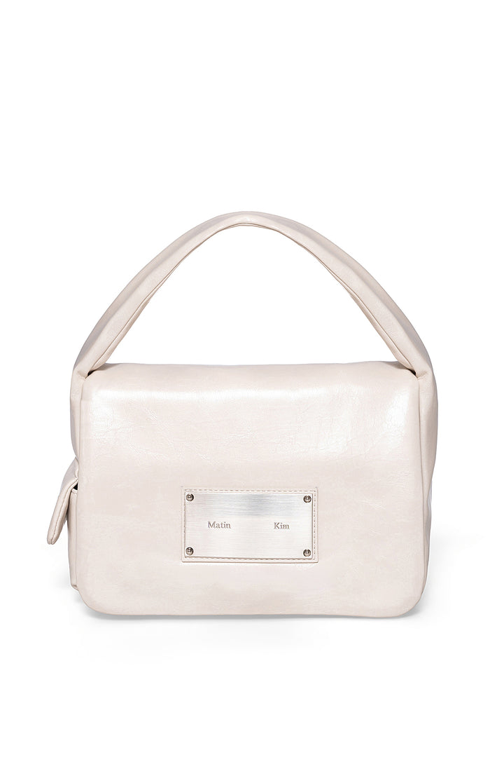 Matinkim Padded Flap Mini Bag IN Ivory
