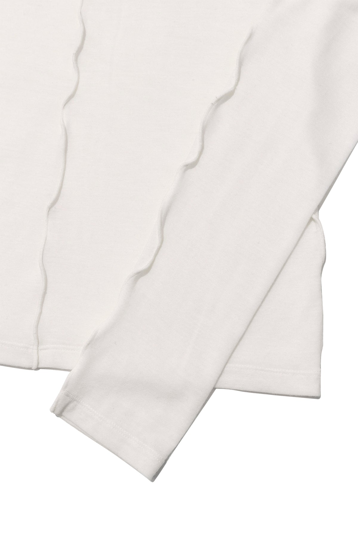 [matinkim] WIDE NECK RAGLAN LONG SLEEVE IN IVORY