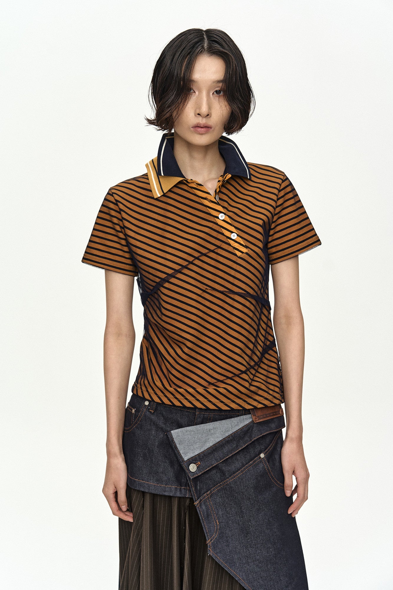 Andersson Bell Twisted PK Polo Top