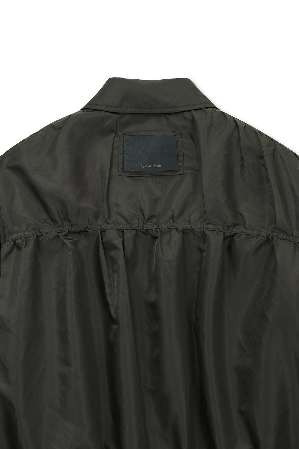 Matinkim Small Logo Shirring Jumper IN Khaki