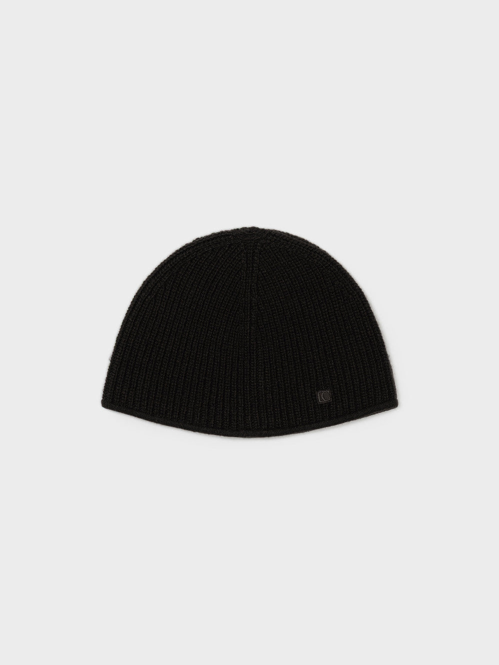 Low Classic Embroidered Logo Knit Beanie Brown