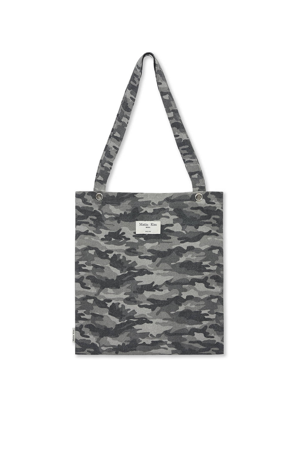 [matinkim] MATIN CAMOUFLAGE ECOBAG IN GREY