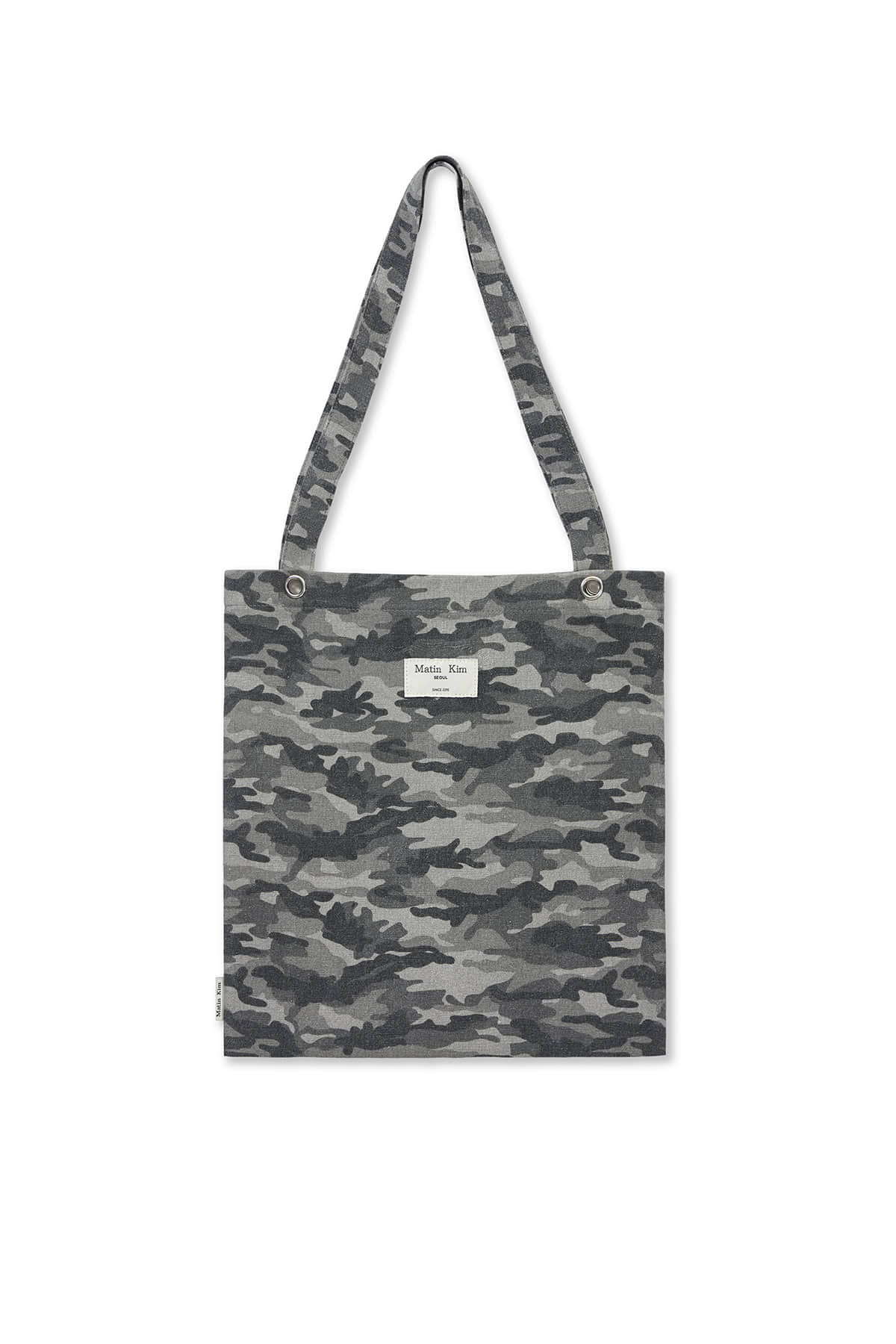 [matinkim] MATIN CAMOUFLAGE ECOBAG IN GREY