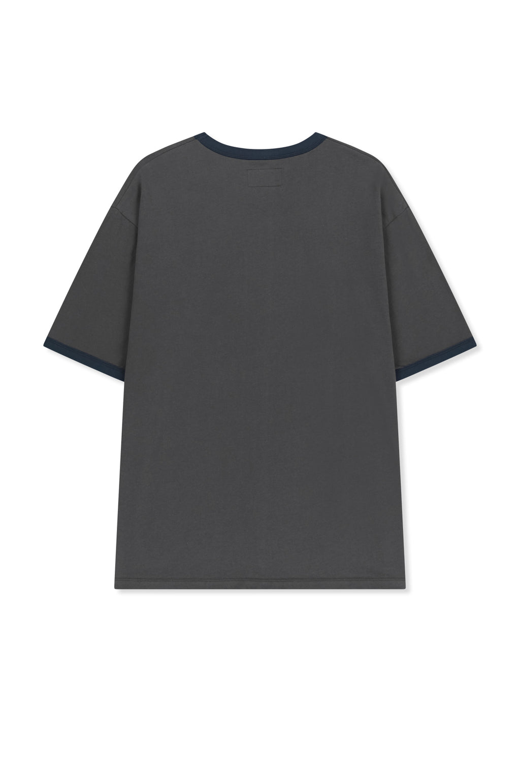 Matinkim Matin Logo Ringer Top For Men IN Charcoal
