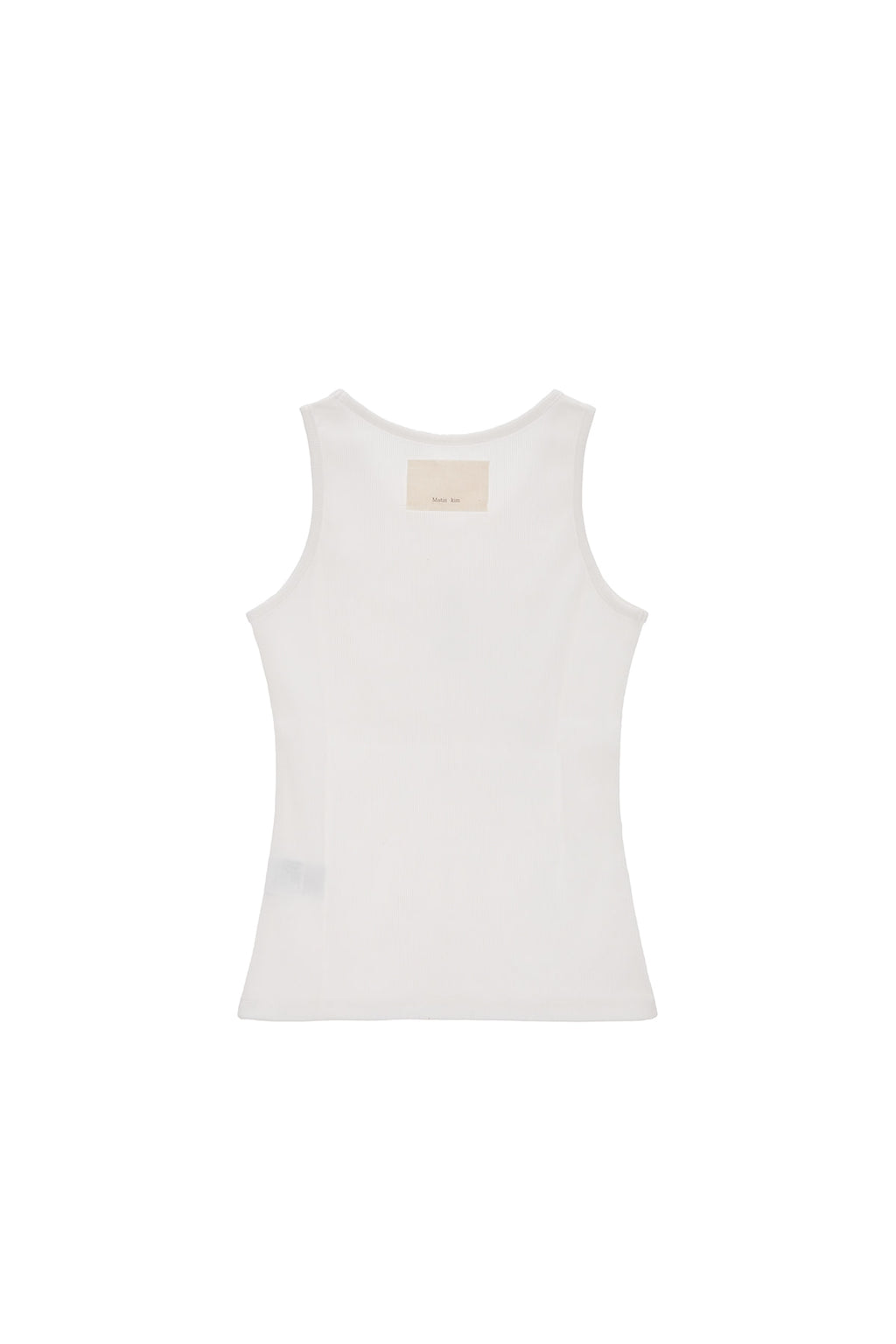 Matinkim Matin Kim Pintuck Sleeveless Top IN White