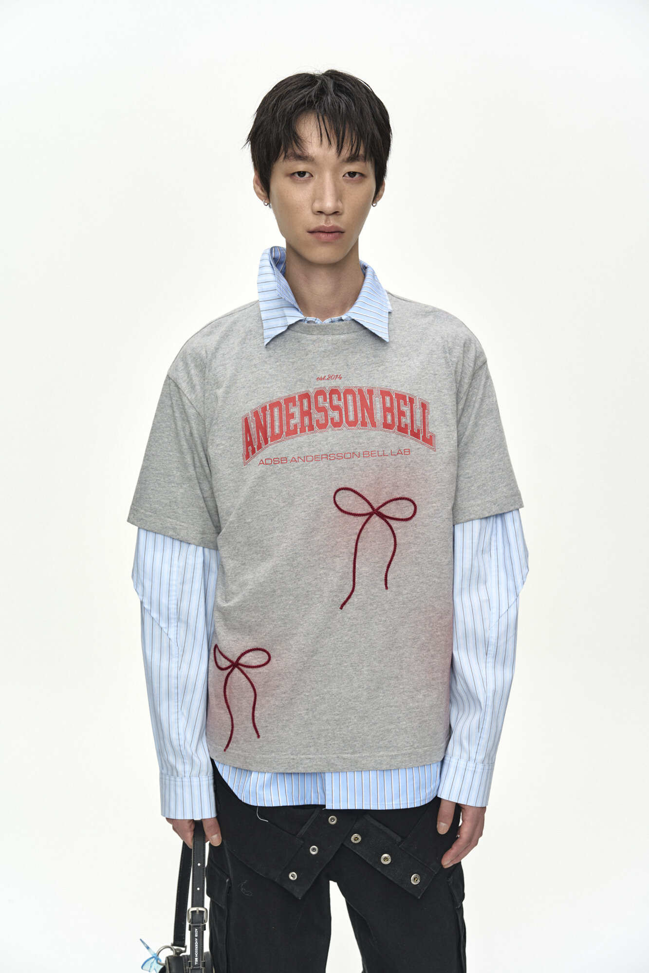 Andersson Bell Ribbon Embroidery Spray T-Shirt