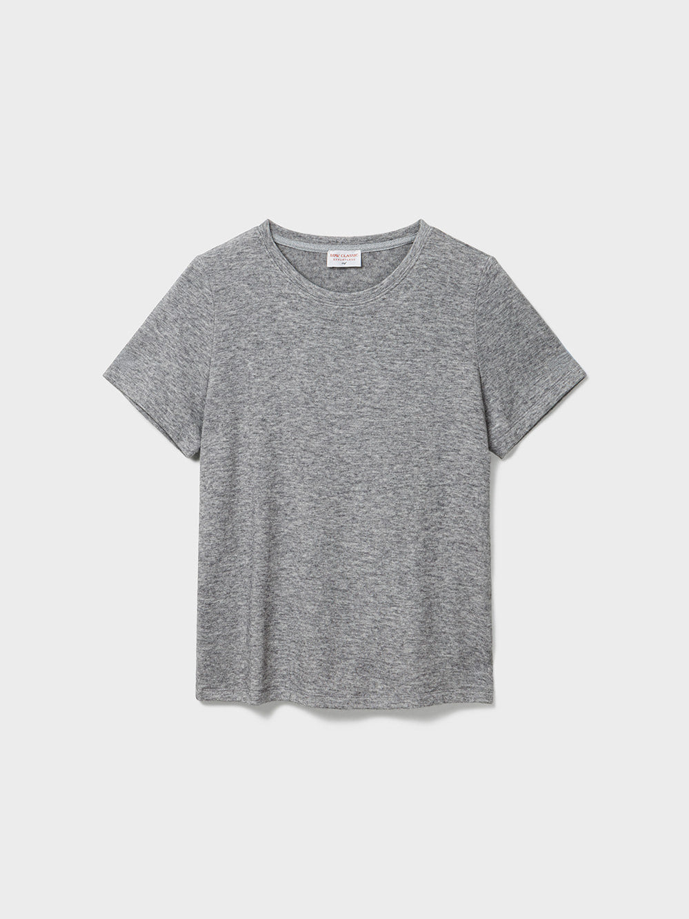 Low Classic Half Sleeve Wool Blend T-Shirts Grey