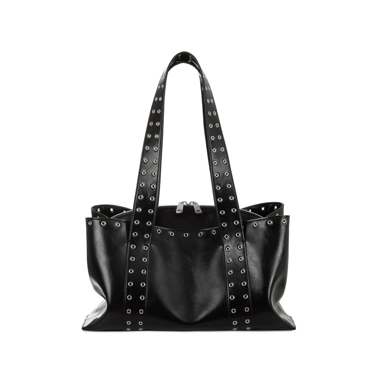 Osoi Shell Duffel Black Eyelets