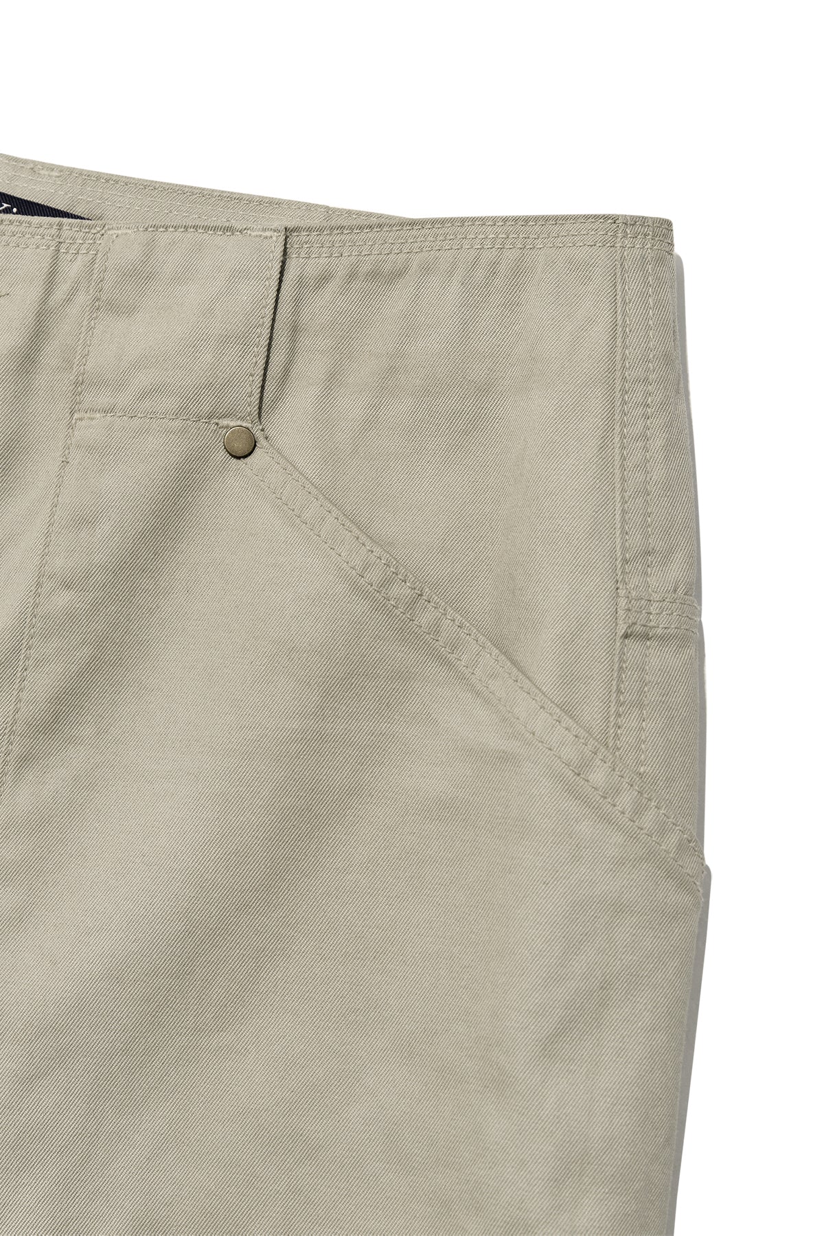 Matinkim Coated Cotton Bermuda Pants For Men IN Beige