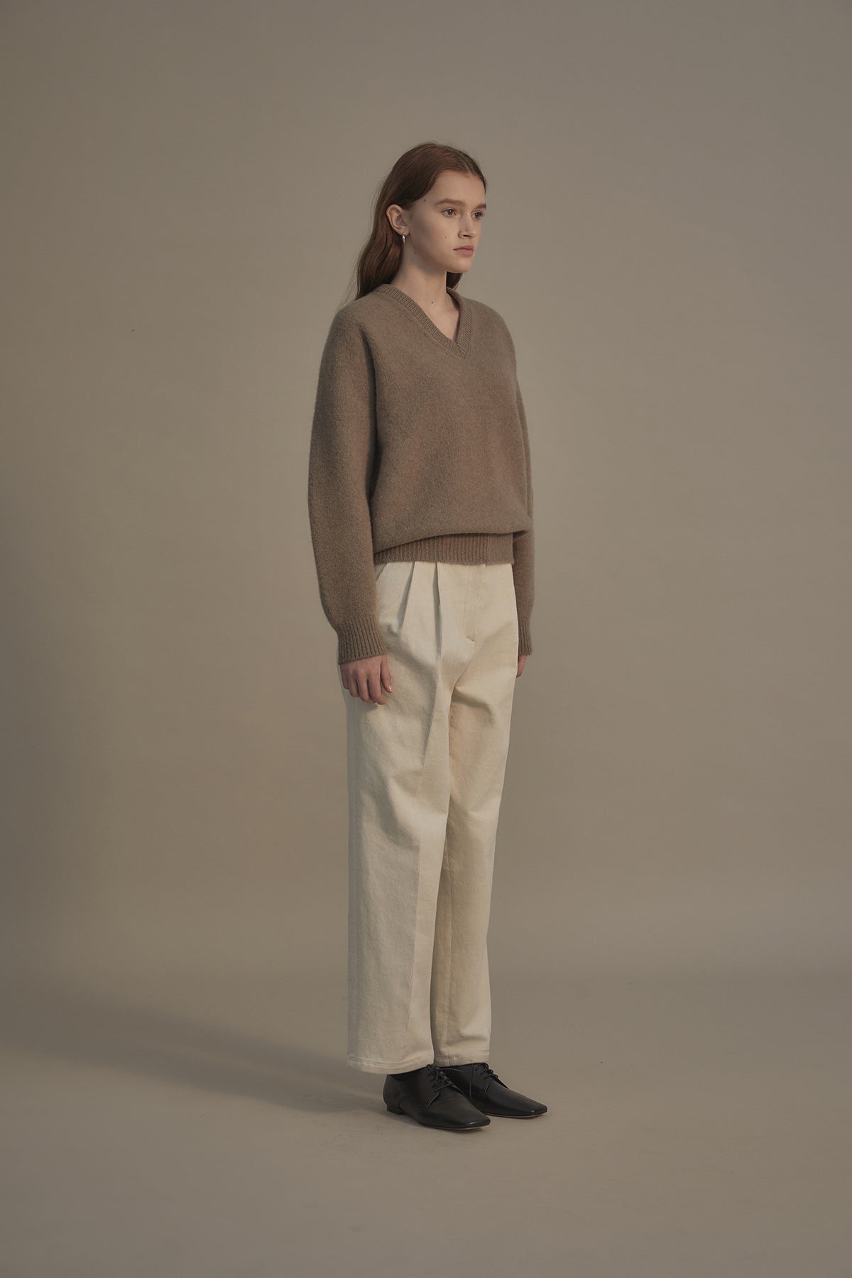 Nothing Written Pound alpaca sweater (Pecan)
