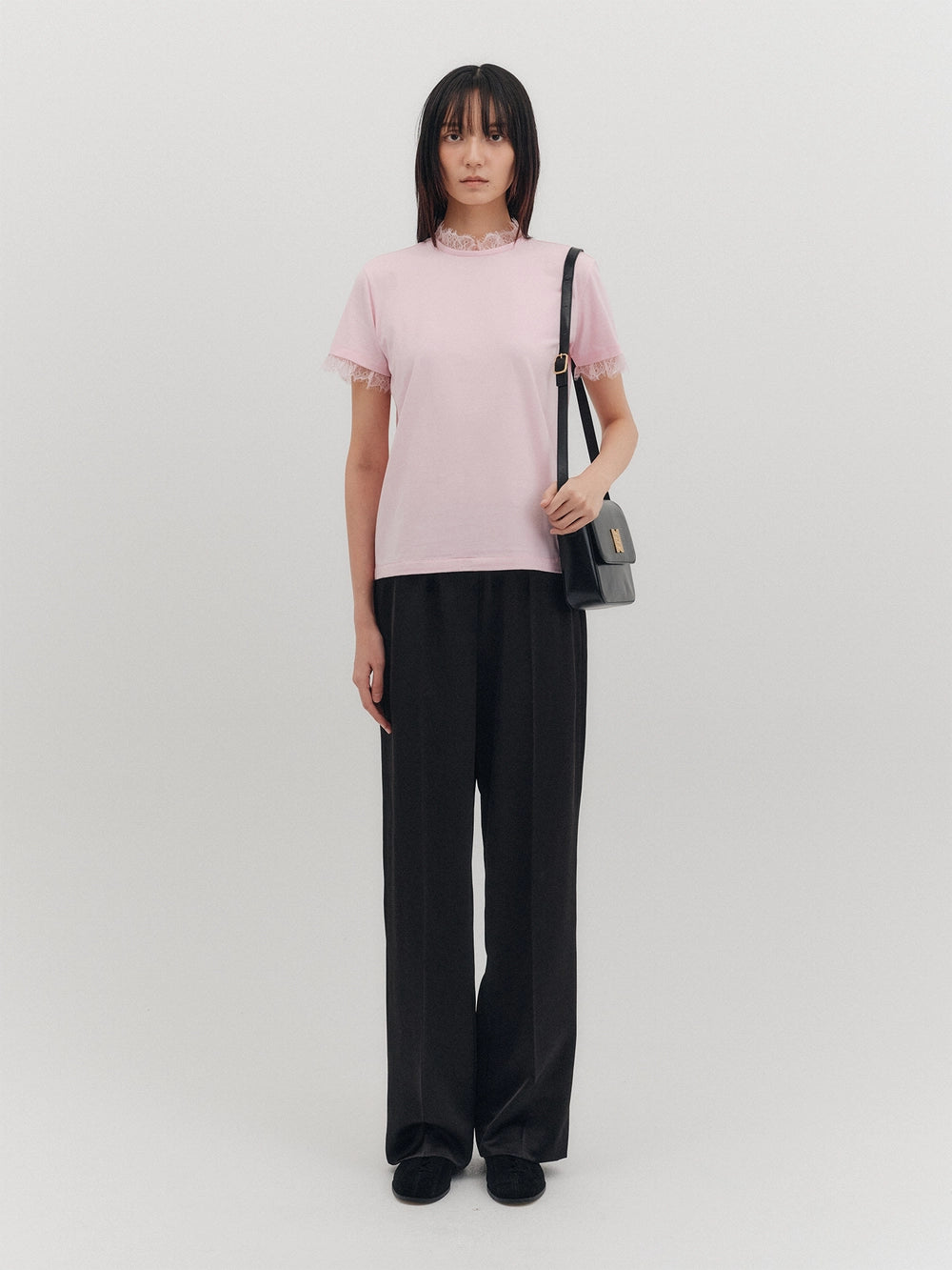 EENK Lace T-shirt - Pink