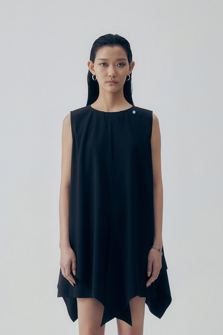 Treemingbird Soa Double Layered One-piece Black