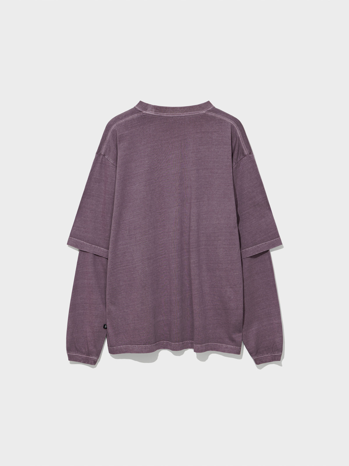 Low Classic Oversized Lc Layered Tee Lilac